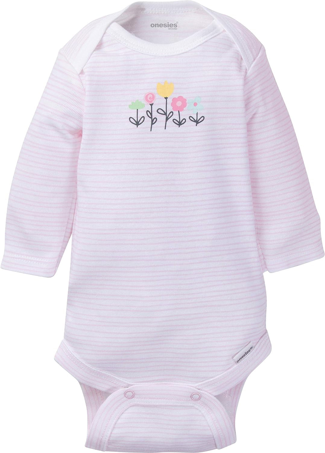Unisex Baby Long Sleeve Bodysuits - 6-Pack