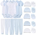 Unisex 19-Piece Baby Layette Essentials Gift Set for Newborns