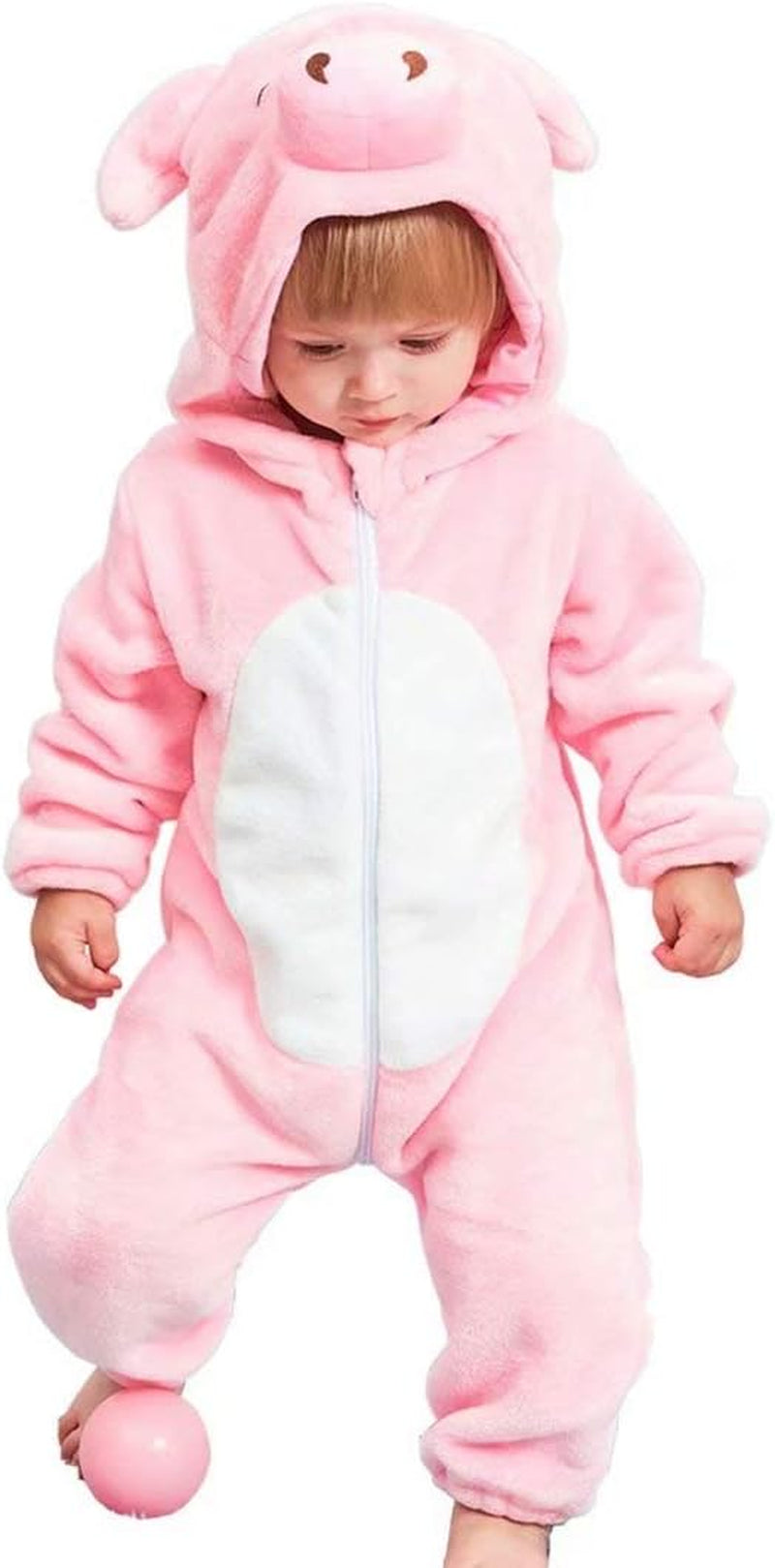 Unisex Toddler Baby Animal Costumes for Halloween Dress-Up Romper