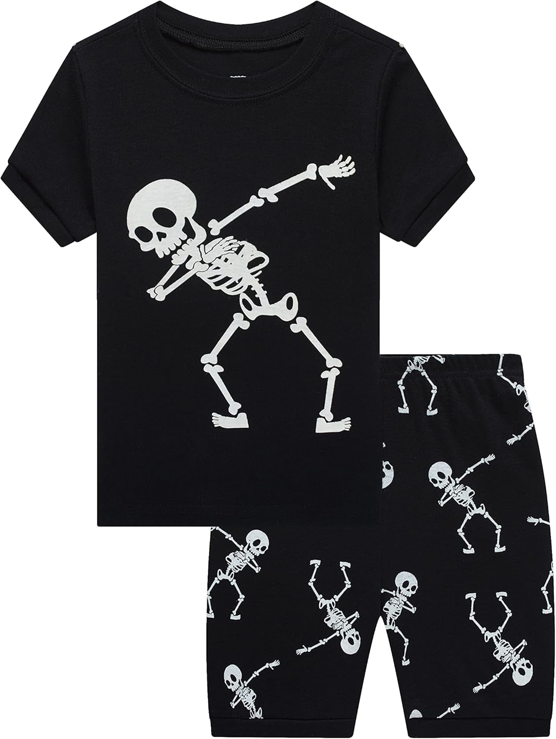 Boys Short Sleeve Pajamas Kids Summer Pjs Children Pajamas
